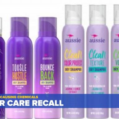 VIDEO: P&G recalls products from Pantene, Herbal Essences and more