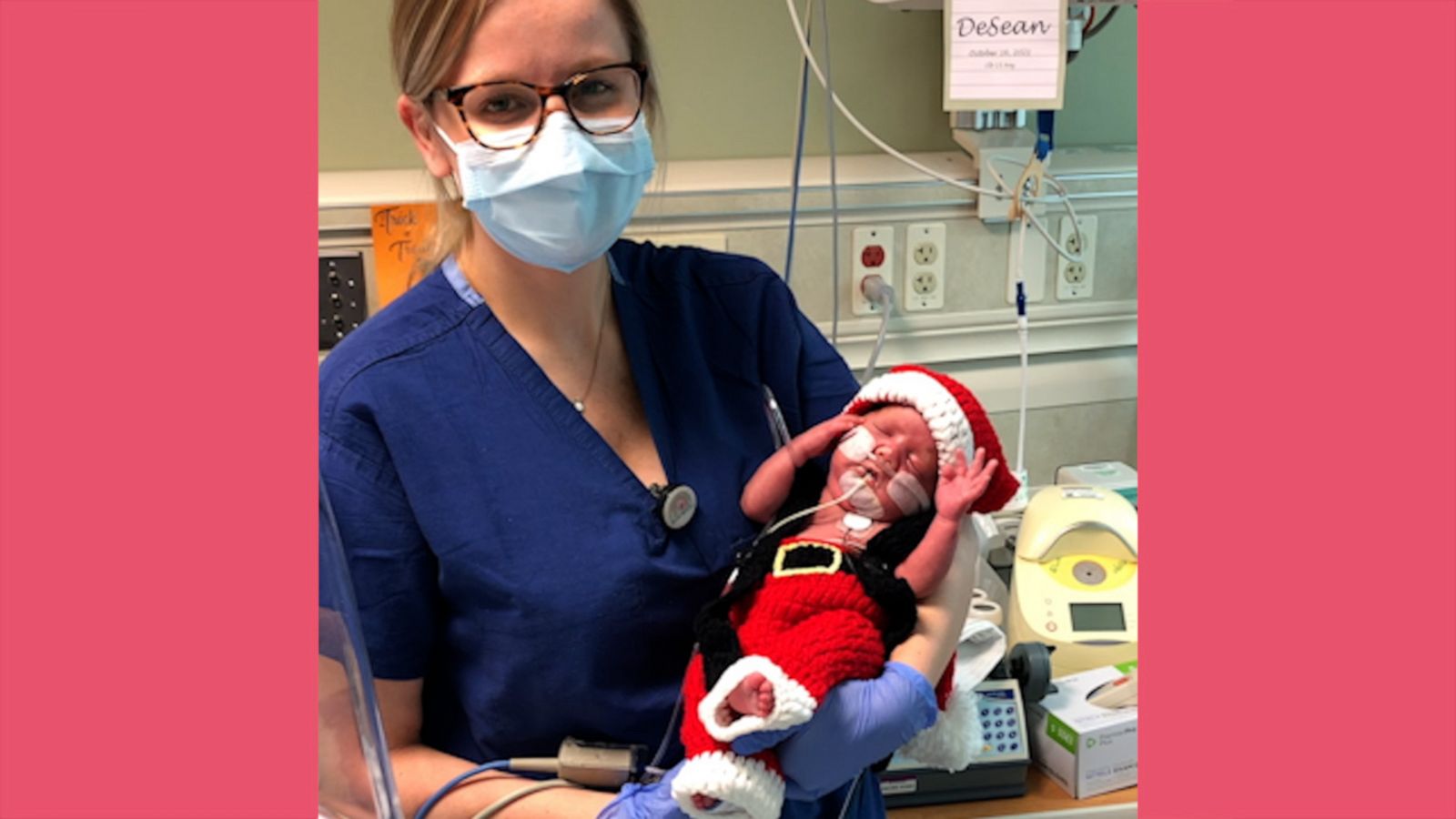 VIDEO: Newborns celebrate the holidays in adorable Christmas outfits