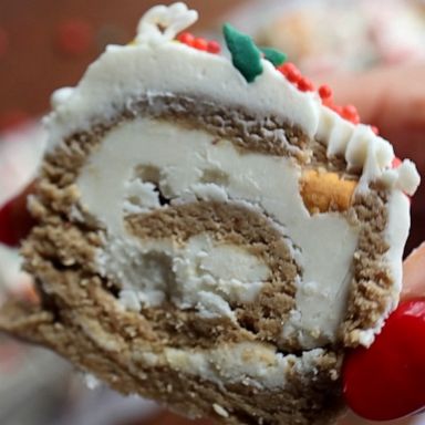 VIDEO: Try this easy no-bake holiday cake roll 