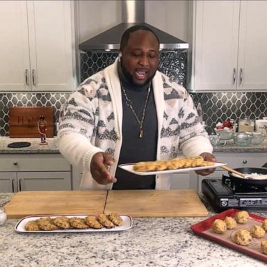 VIDEO: Make Chef Jernard Wells' toasted coconut chip and oatmeal raisin cookies