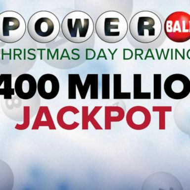 VIDEO: Christmas Day Powerball jackpot reaches $400 million