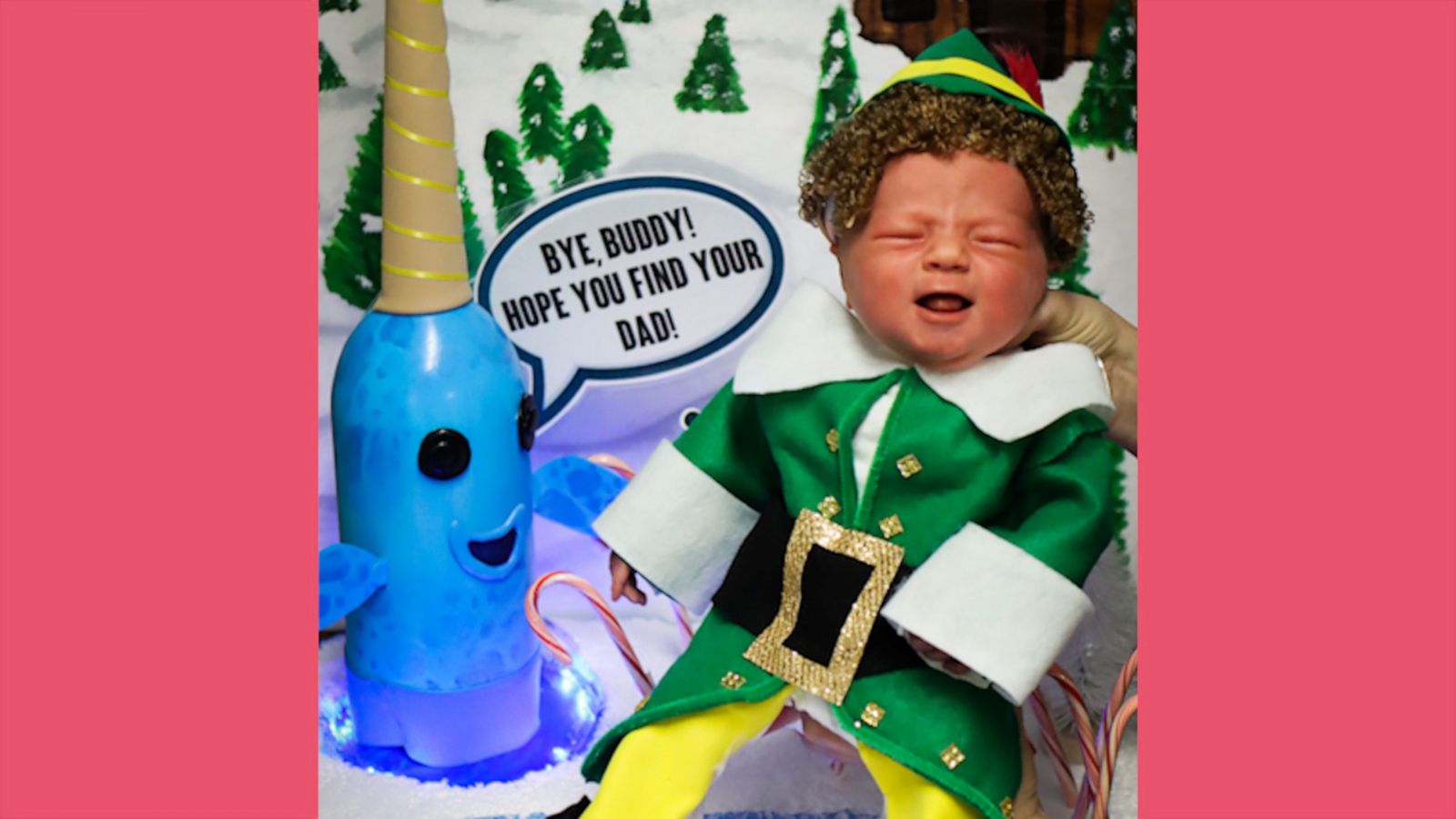 VIDEO: Can you guess which holiday movies these newborns are dressed as?