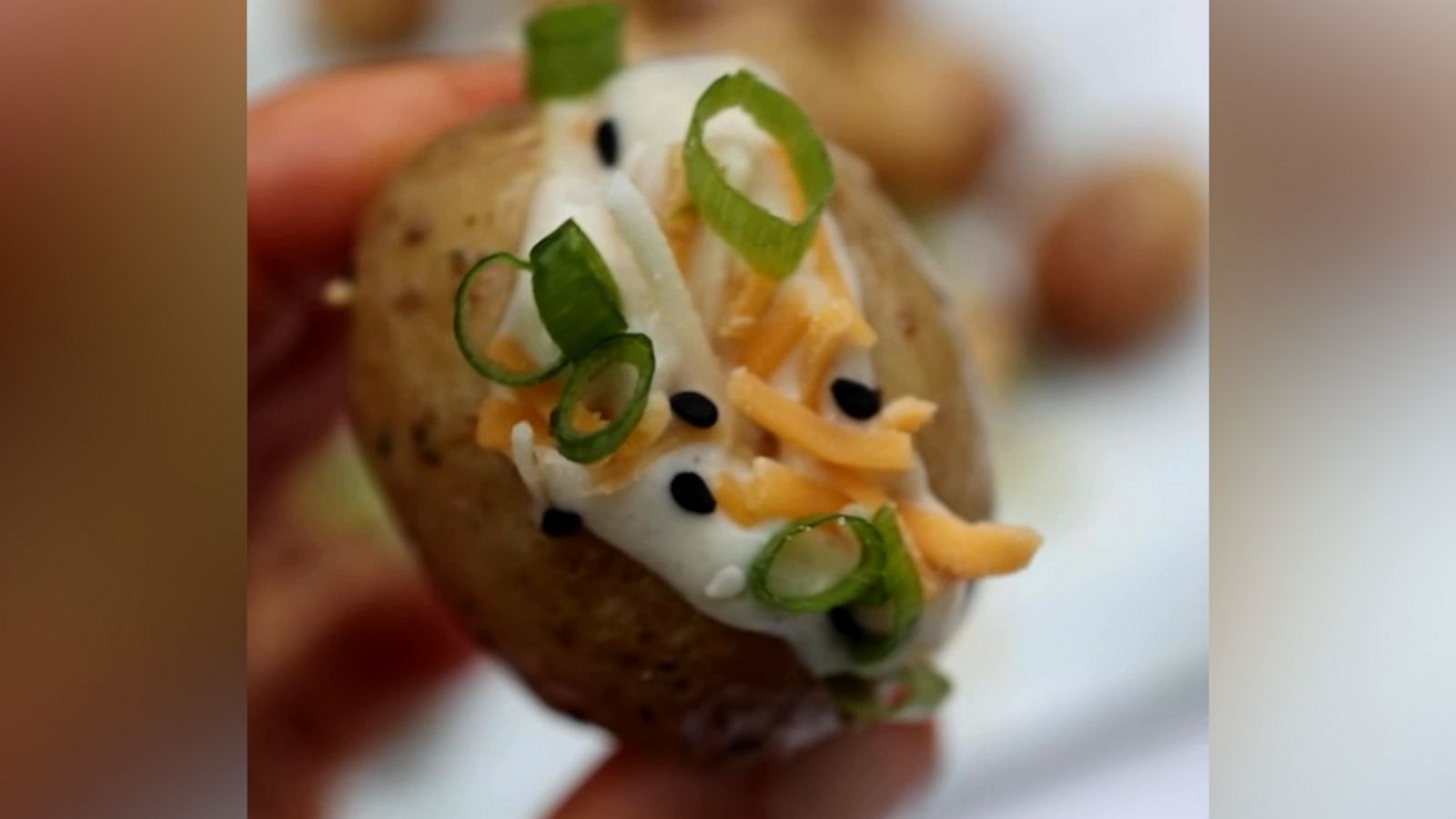 VIDEO: These mini baked potatoes are adorable and delicious