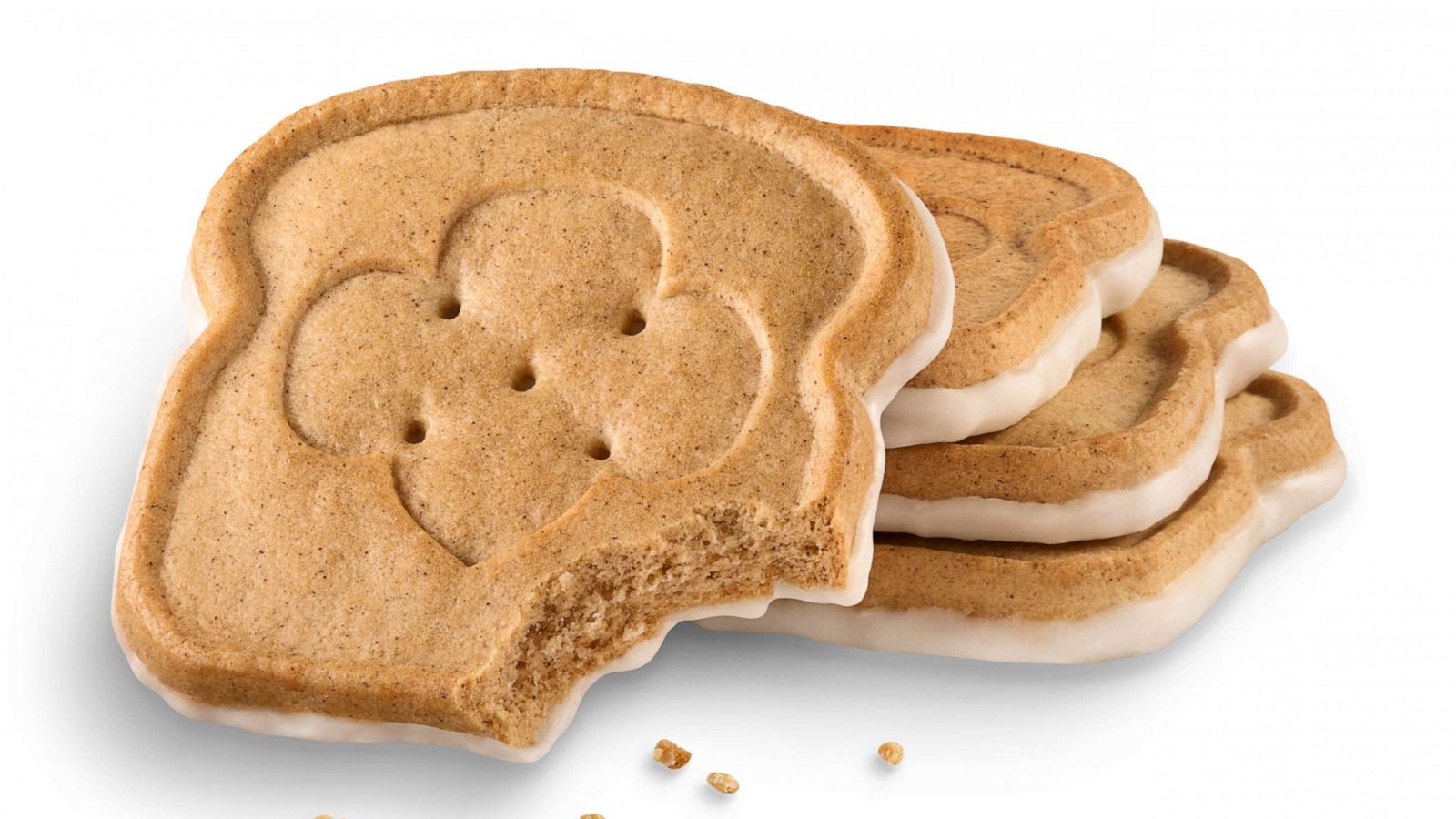 PHOTO: The new Toast-Yay! Girl Scout Cookie was inspired by French toast and will be sold online via innovative virtual cookie booths.