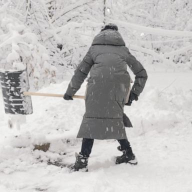 VIDEO: Shoveling snow more dangerous for people 55 and older: study