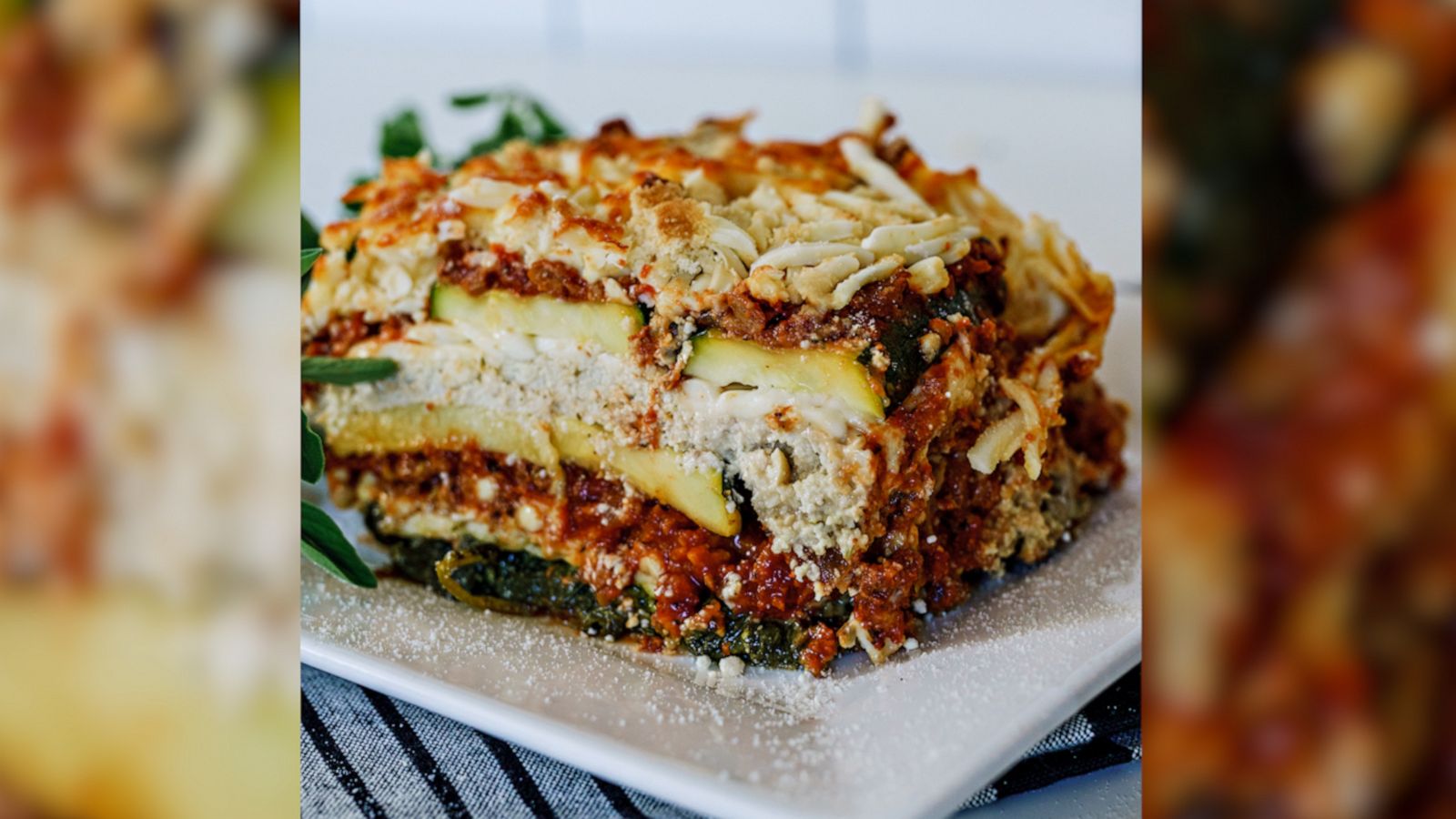 Make a healthy plant-based zucchini lasagna with Alicia Witt - Good ...