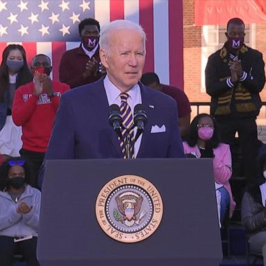 VIDEO: Biden pushes Congress to enact new voting legislation