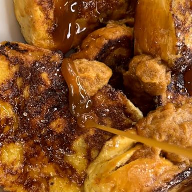 VIDEO: Start your morning off with this decadent sweet potato french toast