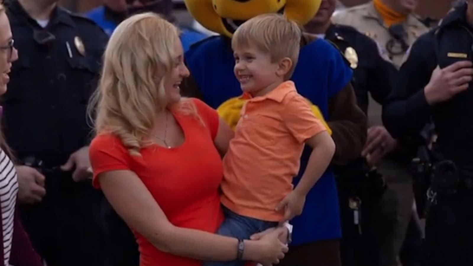 VIDEO: Nevada police help celebrate the birthday of late trooper’s son