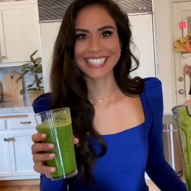 VIDEO: How to make the celeb-favorite glowing green smoothie