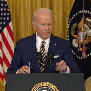 VIDEO: Biden highlights wins, struggles and top priorities after 1 year in office