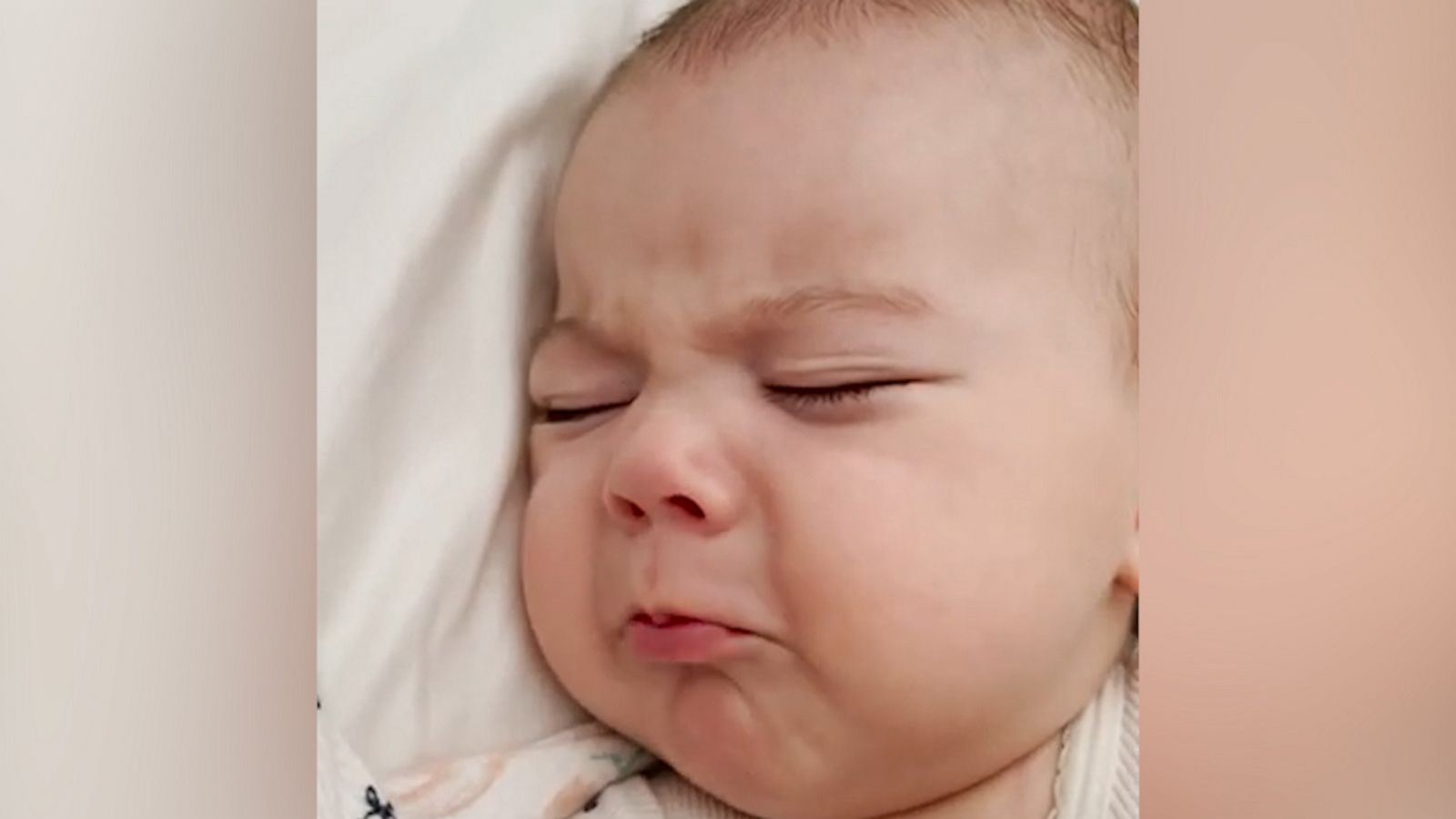 VIDEO: Baby displays wide range of emotions in her sleep