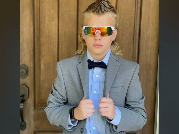 This 6-year-old boy just won a national mullet contest, Entertainment