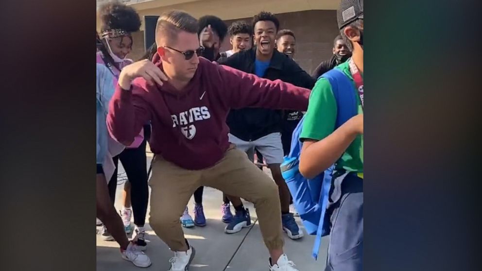 The story behind the viral video of the teacher slaying the jerk dance