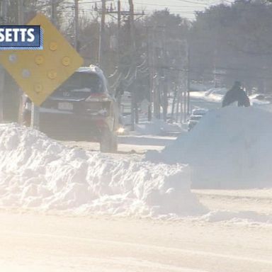 VIDEO: Northeast residents digging out after nor'easter slams region