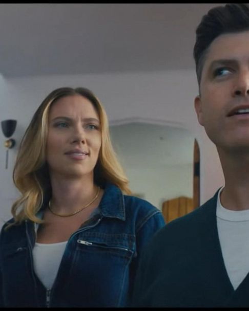 Scarlett Johansson, Colin Jost Star in  Super Bowl Ad