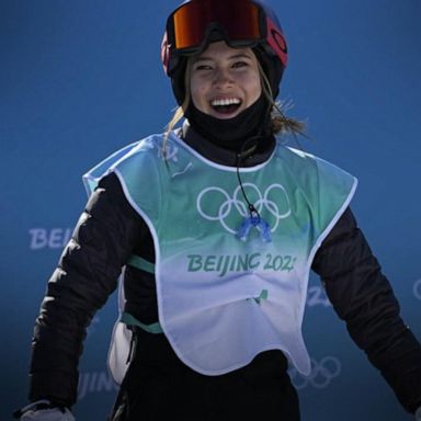 VIDEO: American-born freeskier Eileen Gu represents China in the Olympics 