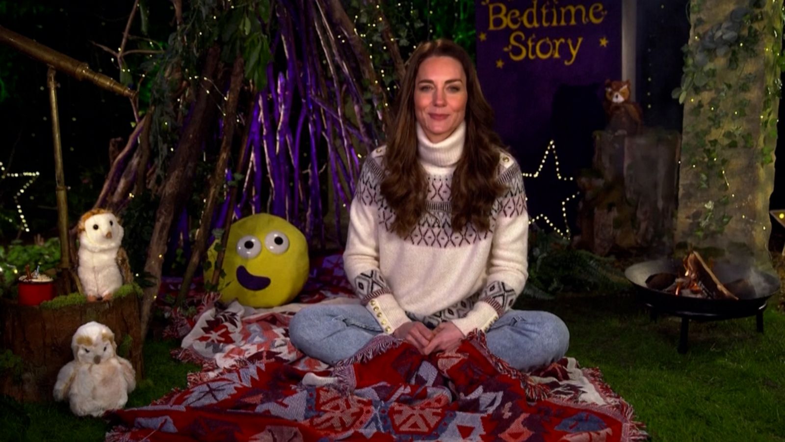 VIDEO: Duchess Kate reads a bedtime story for children’s mental health week