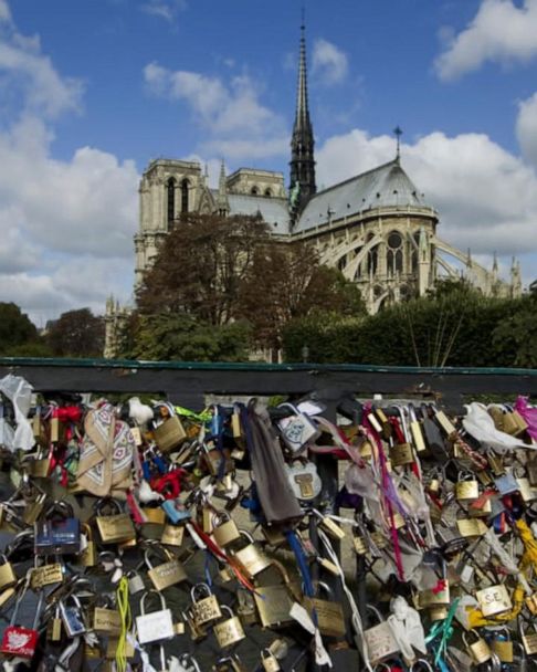 LOVE LOCKS IN PARIS - S Marks The Spots