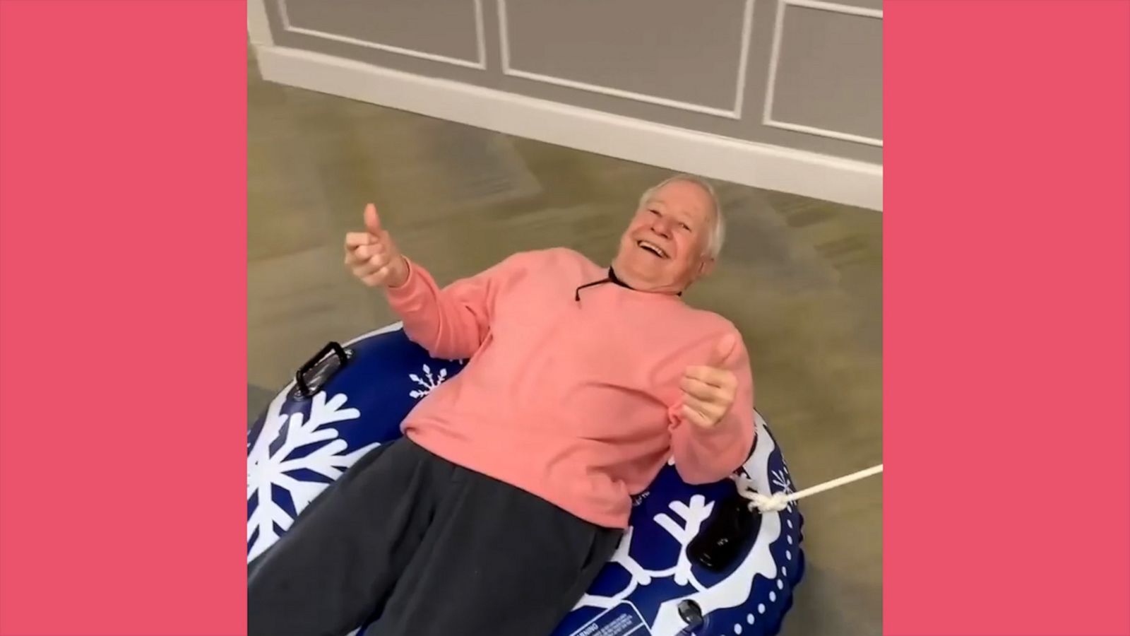 VIDEO: Seniors have a blast ‘indoor tubing’