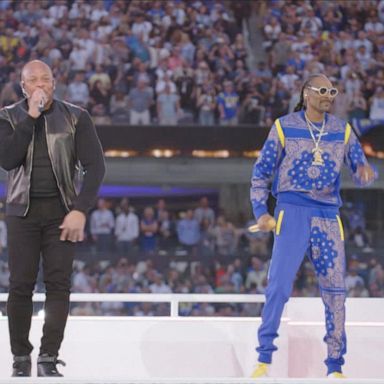 VIDEO: Hip-hop legends give epic halftime performance at Super Bowl LVI