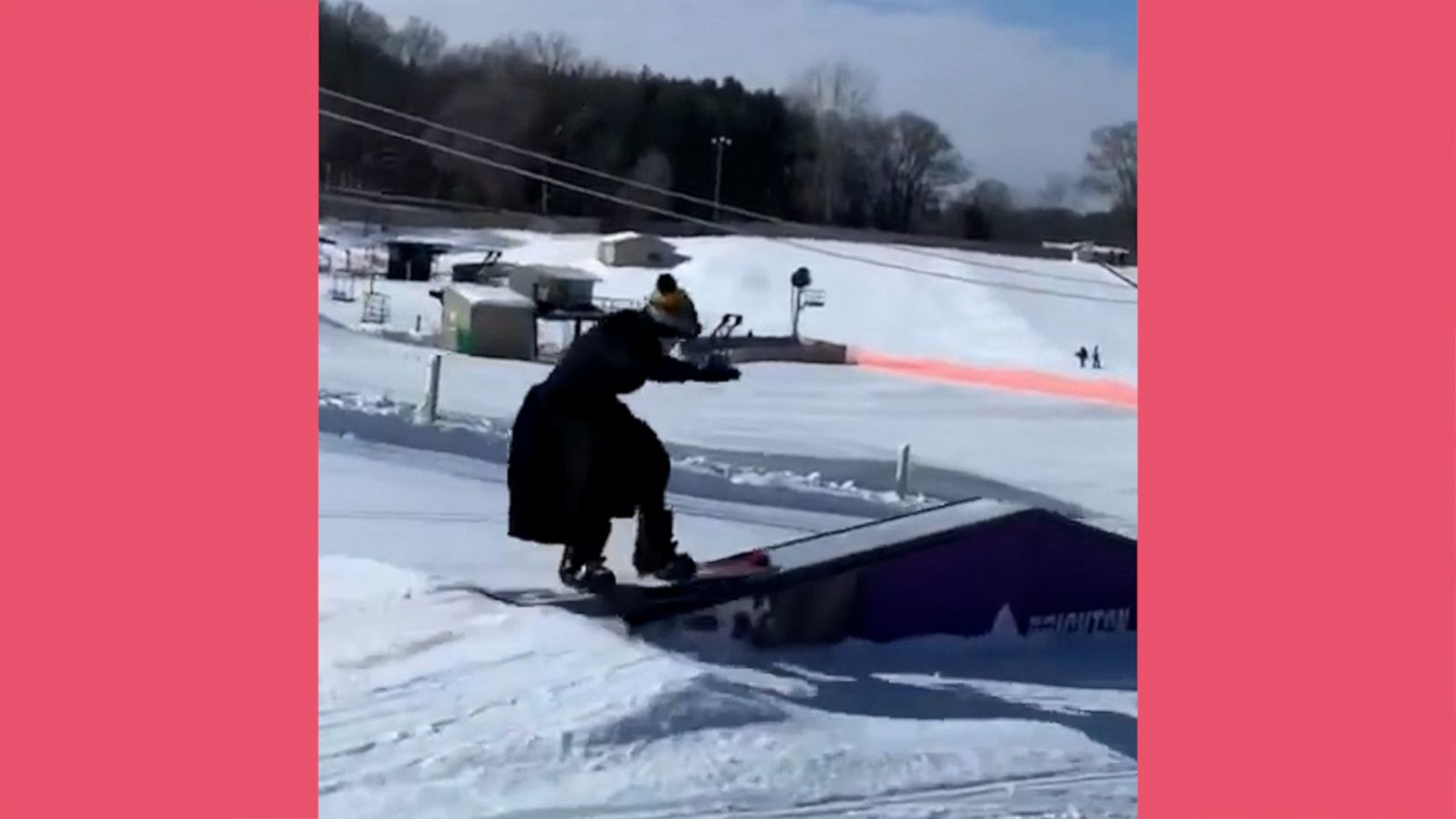 VIDEO: Pastor shows off some serious snowboarding skills