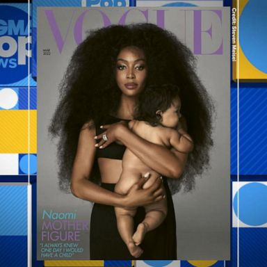 VIDEO: Naomi Campbell and baby daughter featured on cover of British Vogue 