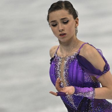 VIDEO: Russian skater faces backlash after cleared to compete following positive doping test