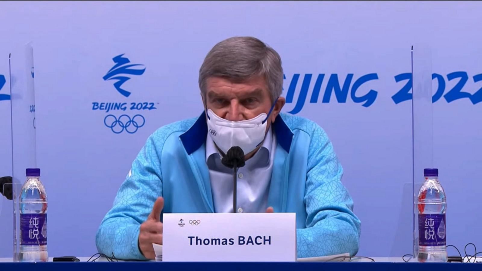 VIDEO: IOC president speaks out about Russian doping scandal