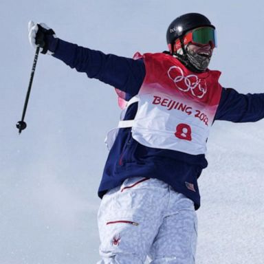 VIDEO: Team USA snagging 2 spots on the podium in men's free ski halfpipe