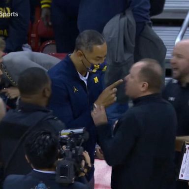 VIDEO: Michigan basketball coach suspended after on-court brawl