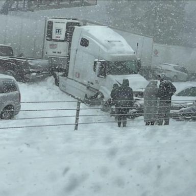 VIDEO: 2 winter storms expected to bring blizzard conditions, flooding across US