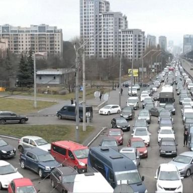 VIDEO: On the ground in Ukraine amid Russian military operation