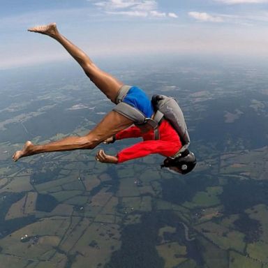 VIDEO: Black skydiver behind social media movement to diversify outdoor activities