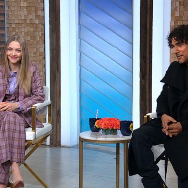 VIDEO: Amanda Seyfried and Naveen Andrews talk getting into character for ‘The Dropout’