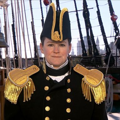 VIDEO: US Navy’s most historic ship gets 1st female commander 