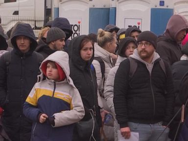 WATCH: Closer look at Ukrainian refugee crisis unfolding at border