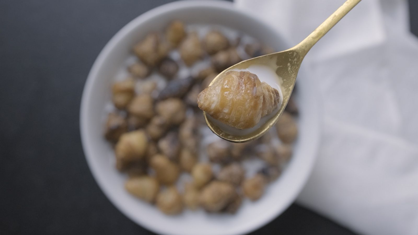 VIDEO: Would you eat this petit cinnamon croissant cereal for breakfast?