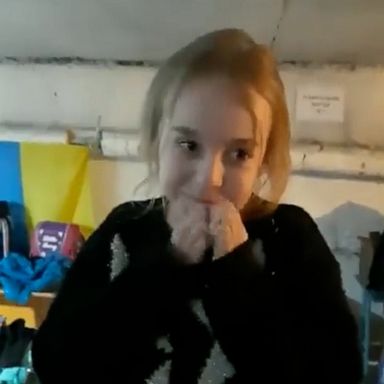 VIDEO: Ukrainian girl sings 'Let it Go' from 'Frozen' while hiding in a Kyiv bomb shelter