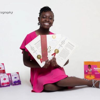 VIDEO: Teenage CEO looks to revolutionize beauty for young girls