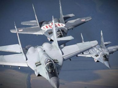 WATCH: White House at odds with Poland over sending fighter jets to Ukraine
