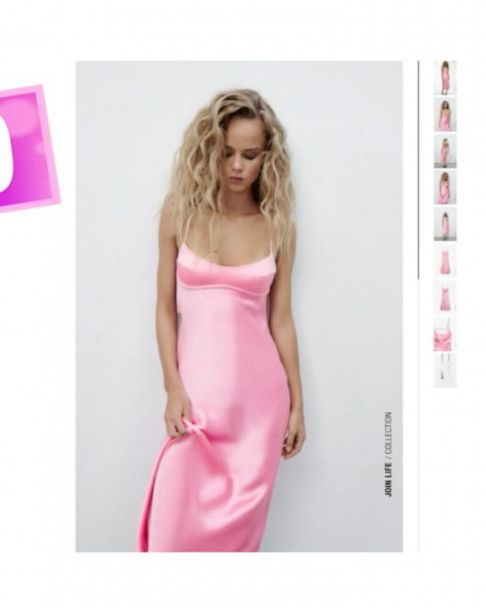 $60 pink dress from Zara goes viral on TikTok - Good Morning America