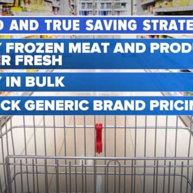 VIDEO: Tips to save money on groceries amid inflation