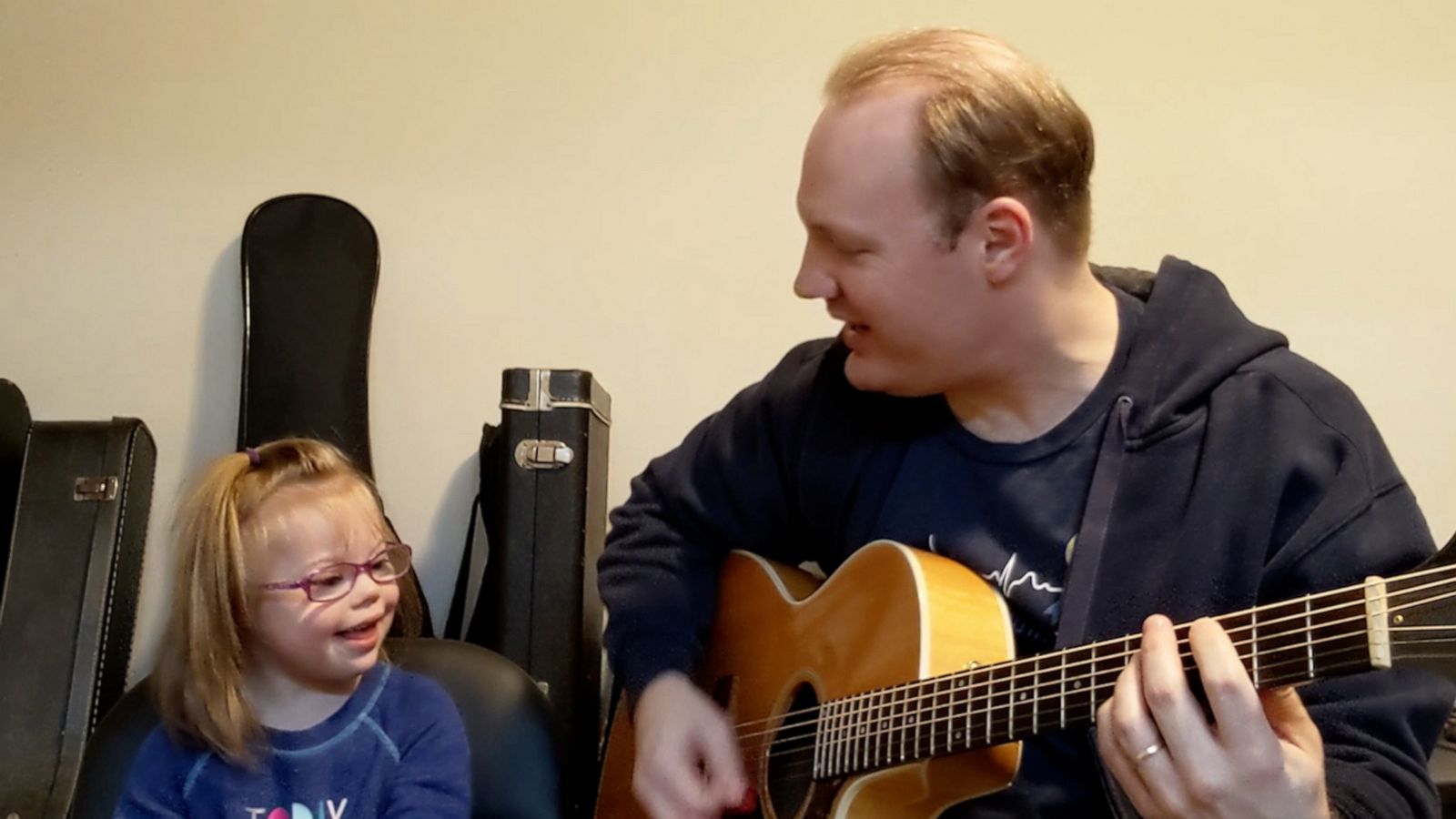 VIDEO: Dad makes music album inspired by daughter’s health journey