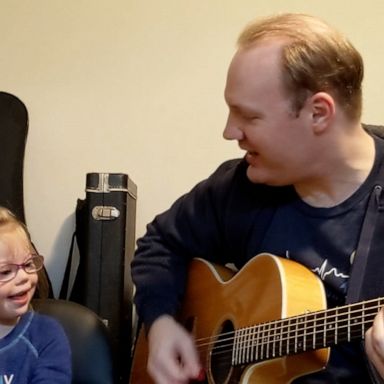 VIDEO: Dad makes music album inspired by daughter’s health journey 