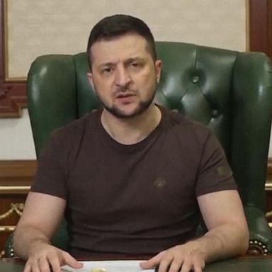 VIDEO: President Zelenskyy remains defiant in the face of the latest violence in Ukraine