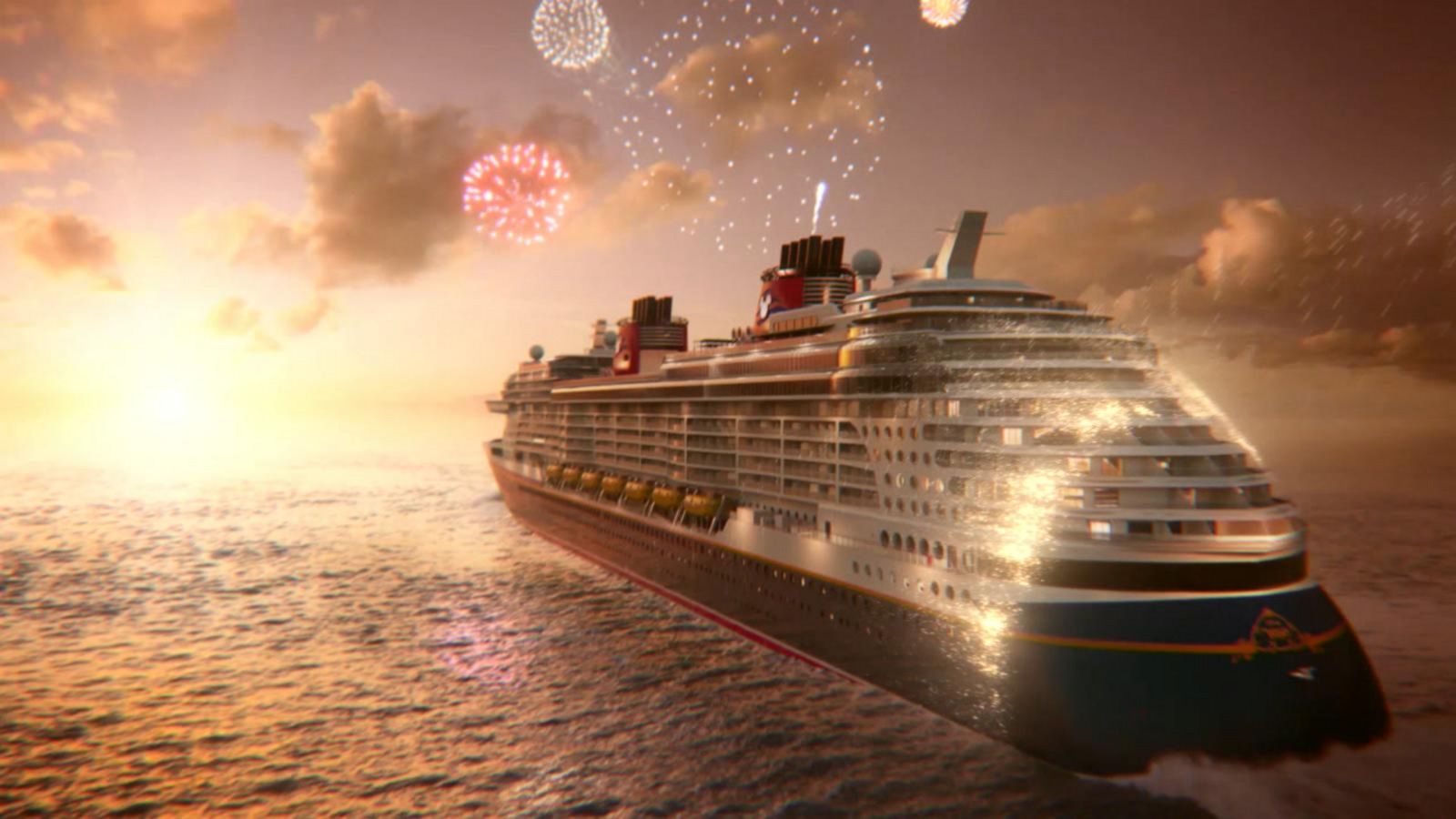 Exclusive 1st look at new Disney cruise line ship, the Disney Wish