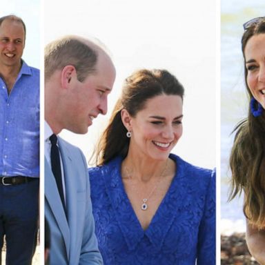 VIDEO: Prince William and Duchess Kate celebrate the queen's platinum jubilee in Caribbean