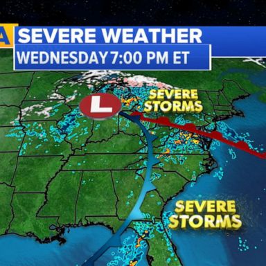 VIDEO: Severe weather moves across US