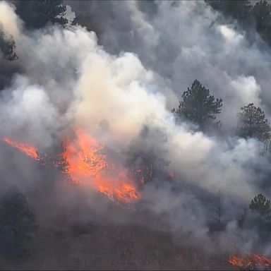 VIDEO: Evacuations ordered as wildfires approach Boulder, Colorado